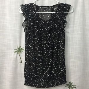 Express Polka dot blouse